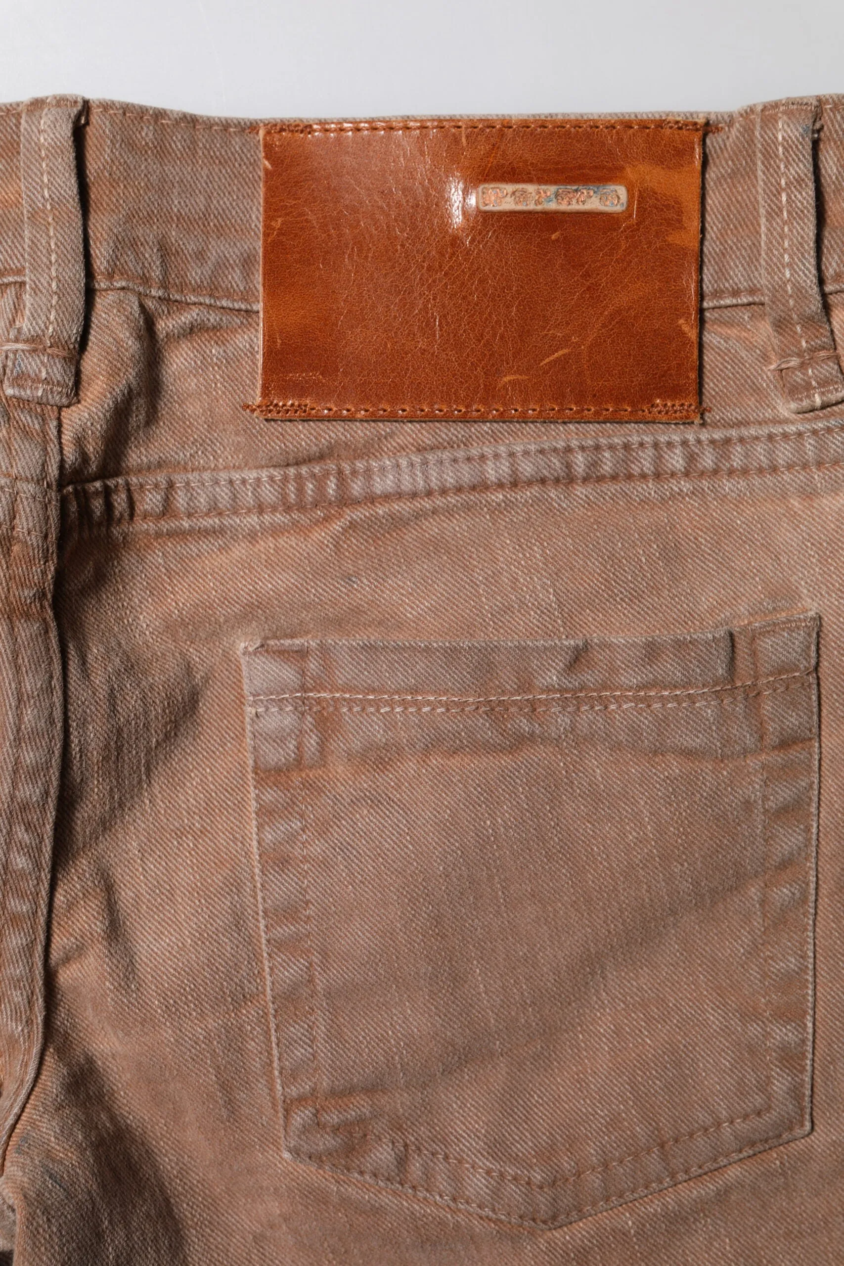 Brown Cotton Slim Fit Denim Low Waist Jeans sold by Lord & Taylor product image thumbnail 5
