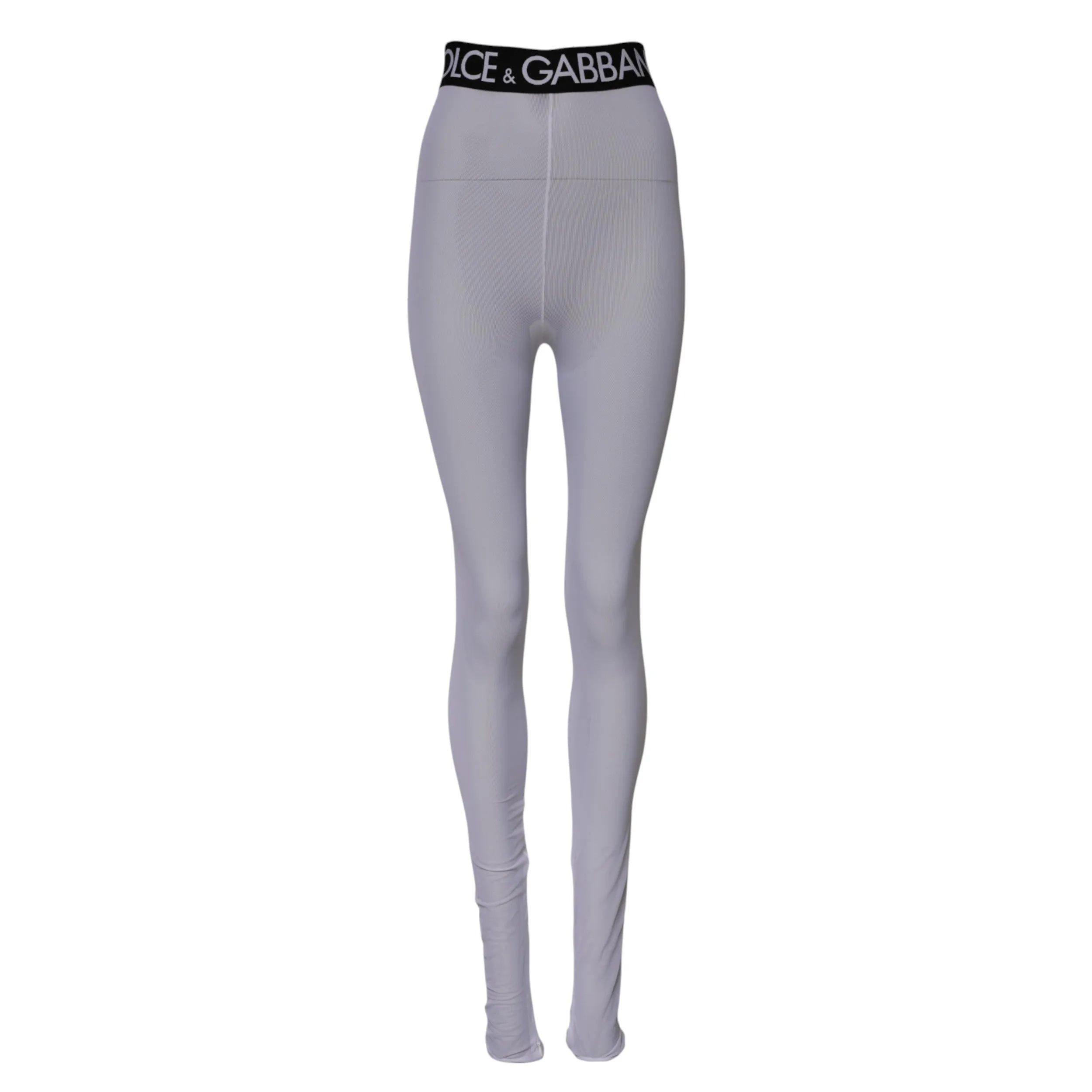 Gray Nylon DG Logo Mid Waisted Leggings Pants sold by Lord & Taylor product image thumbnail 5