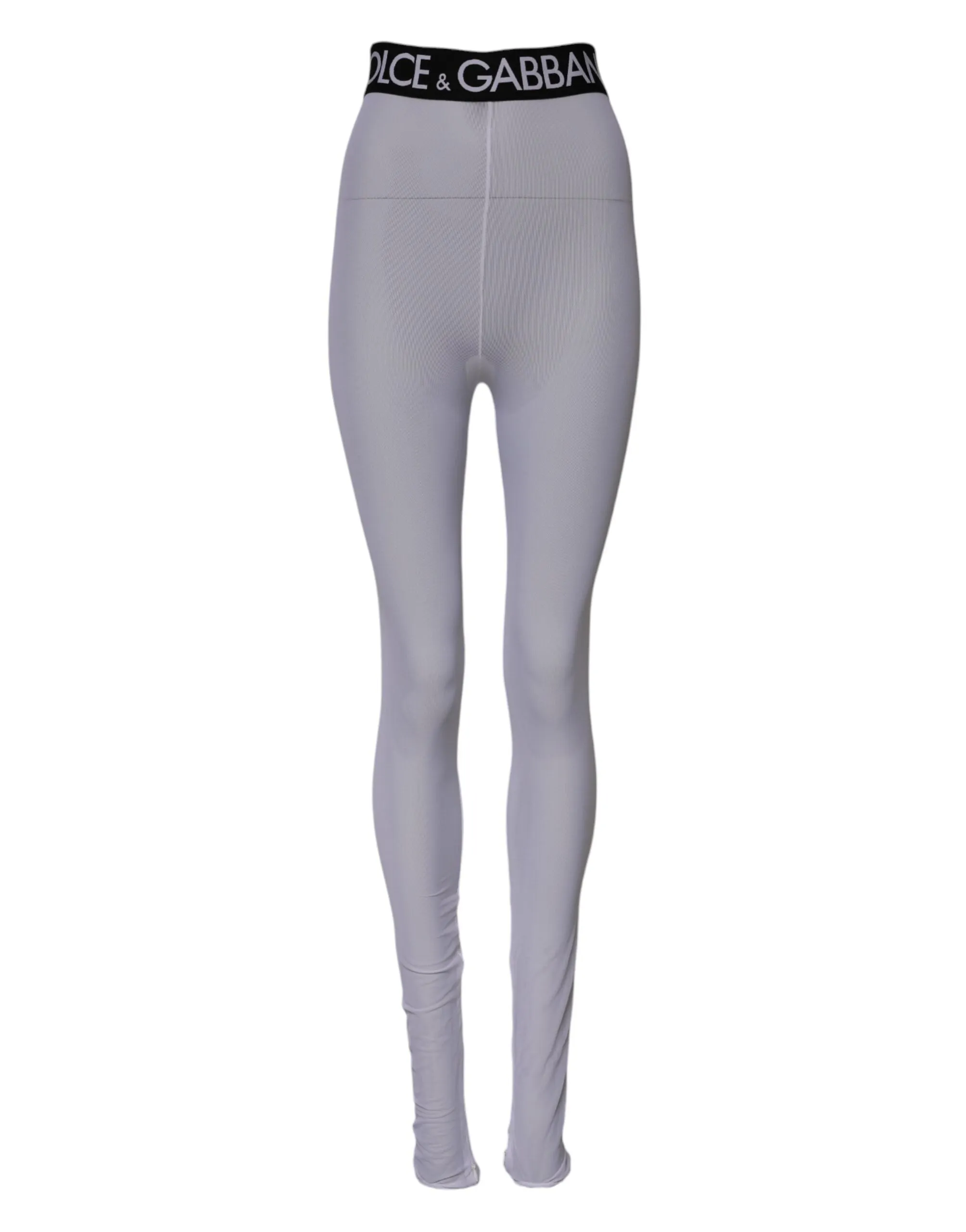 Gray Nylon DG Logo Mid Waisted Leggings Pants sold by Lord & Taylor product image thumbnail 2