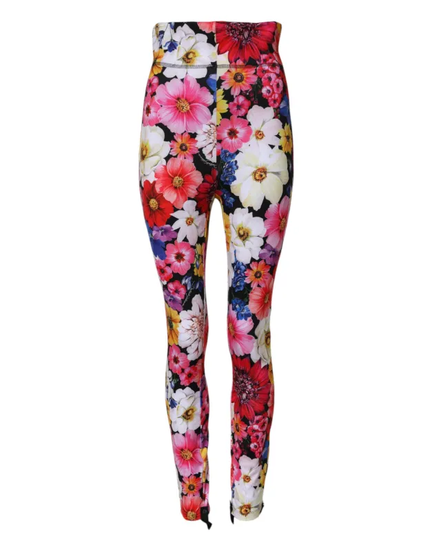 Multicolor Floral High Waist Leggings Pants sold by Lord & Taylor