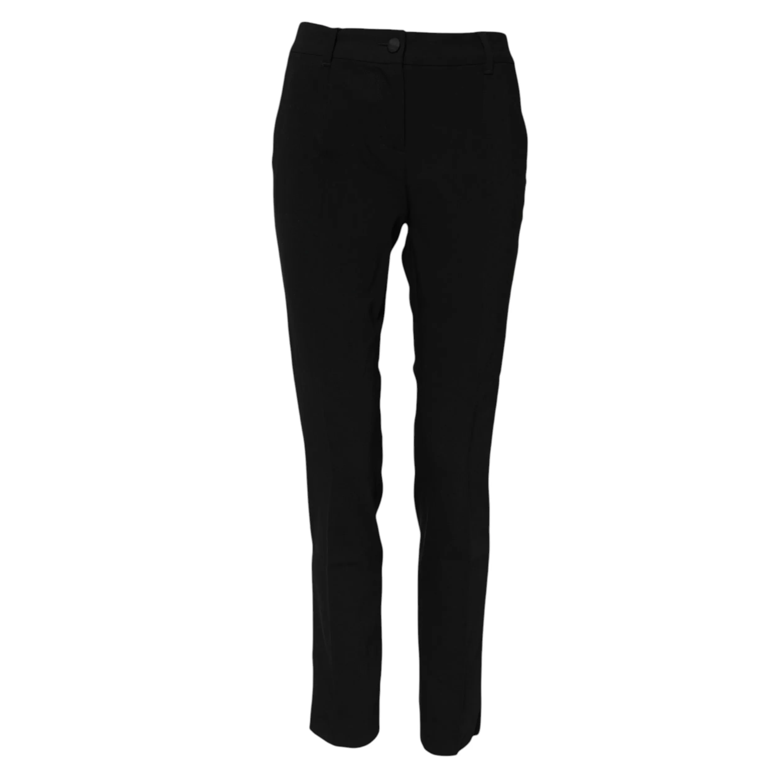 Black Wool Mid Waisted Tapered Dress Pants sold by Lord & Taylor product image thumbnail 5