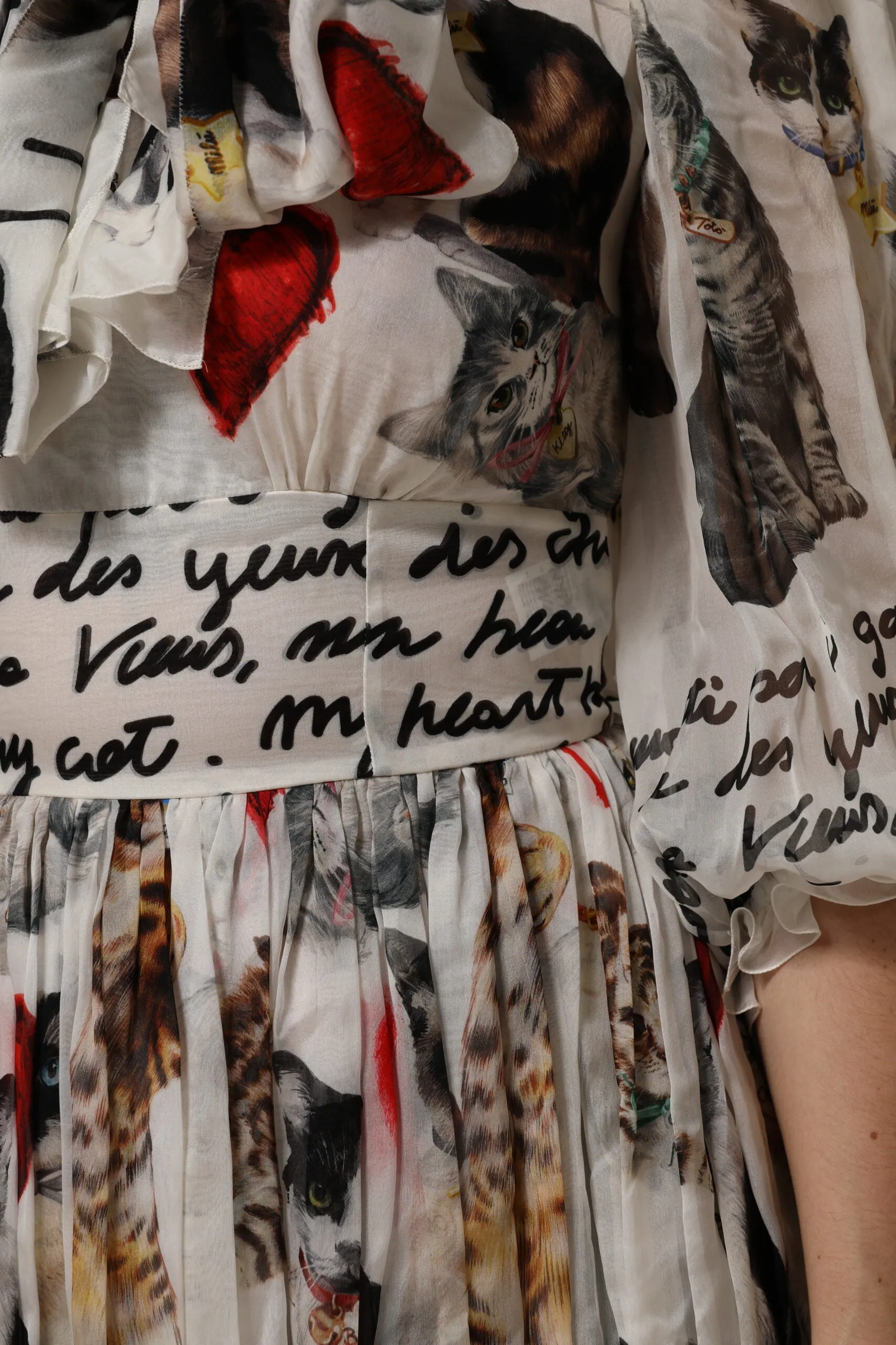 Multicolor Animal Print Silk Ascot Maxi Dress sold by Lord & Taylor product image thumbnail 5