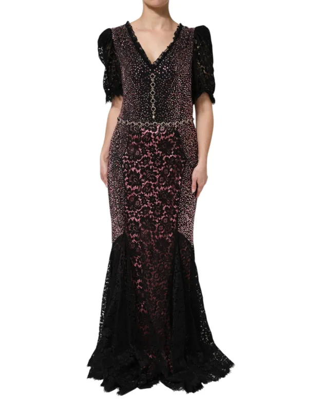 Multicolor Embellished Mermaid Gown Dress made by Lord & Taylor