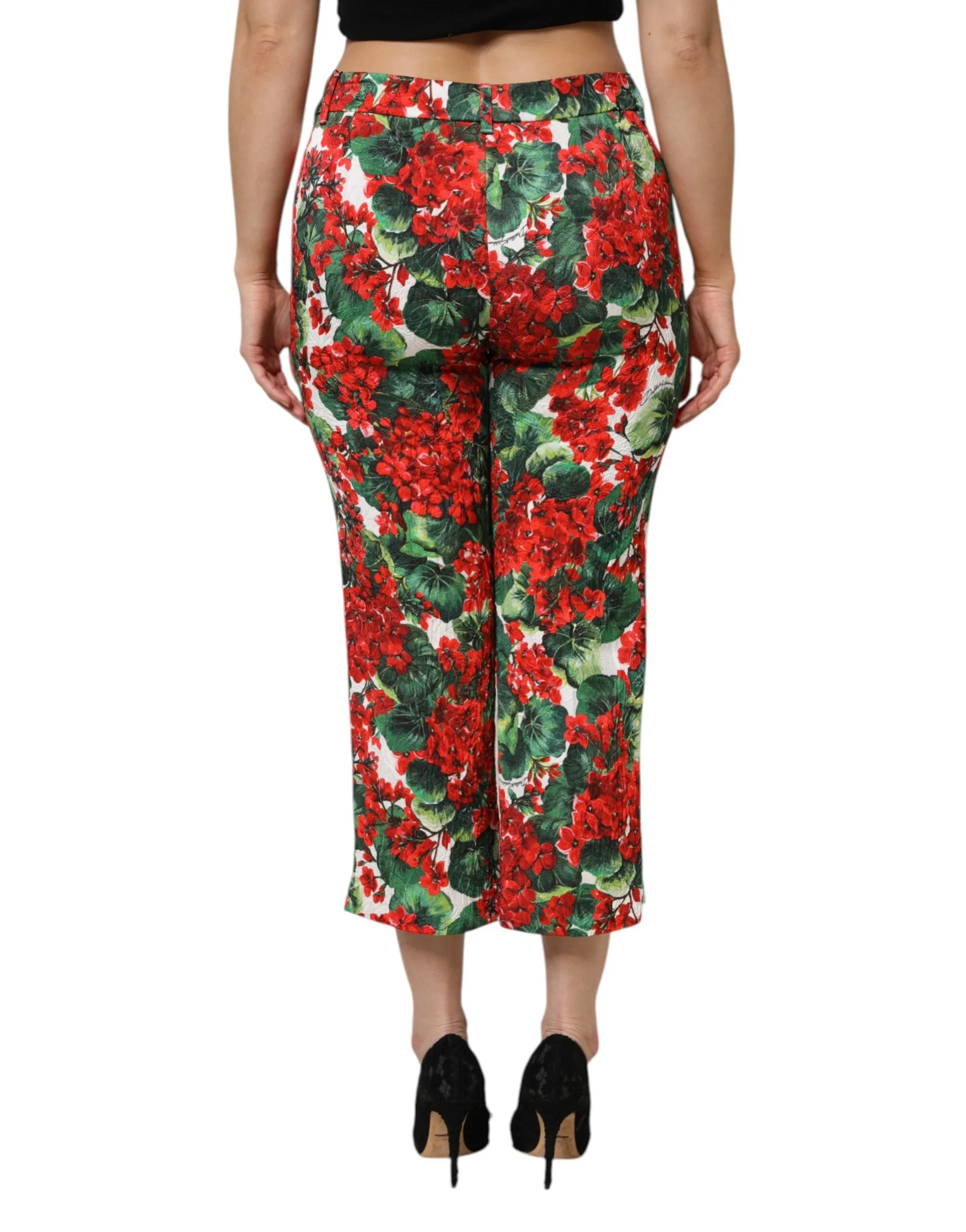 Multicolor Floral Print Cropped Pants sold by Lord & Taylor product image thumbnail 4