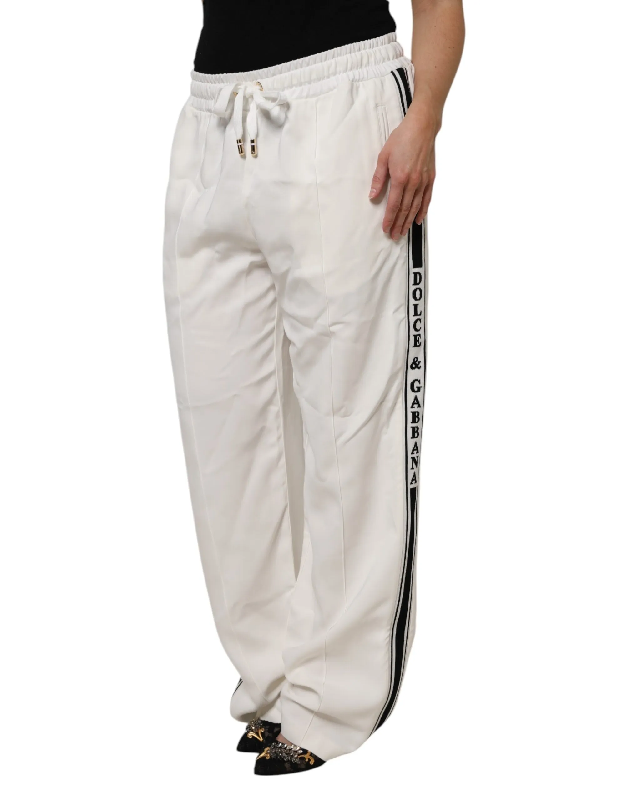 White Jogger Sweatpants Pants sold by Lord & Taylor product image thumbnail 3