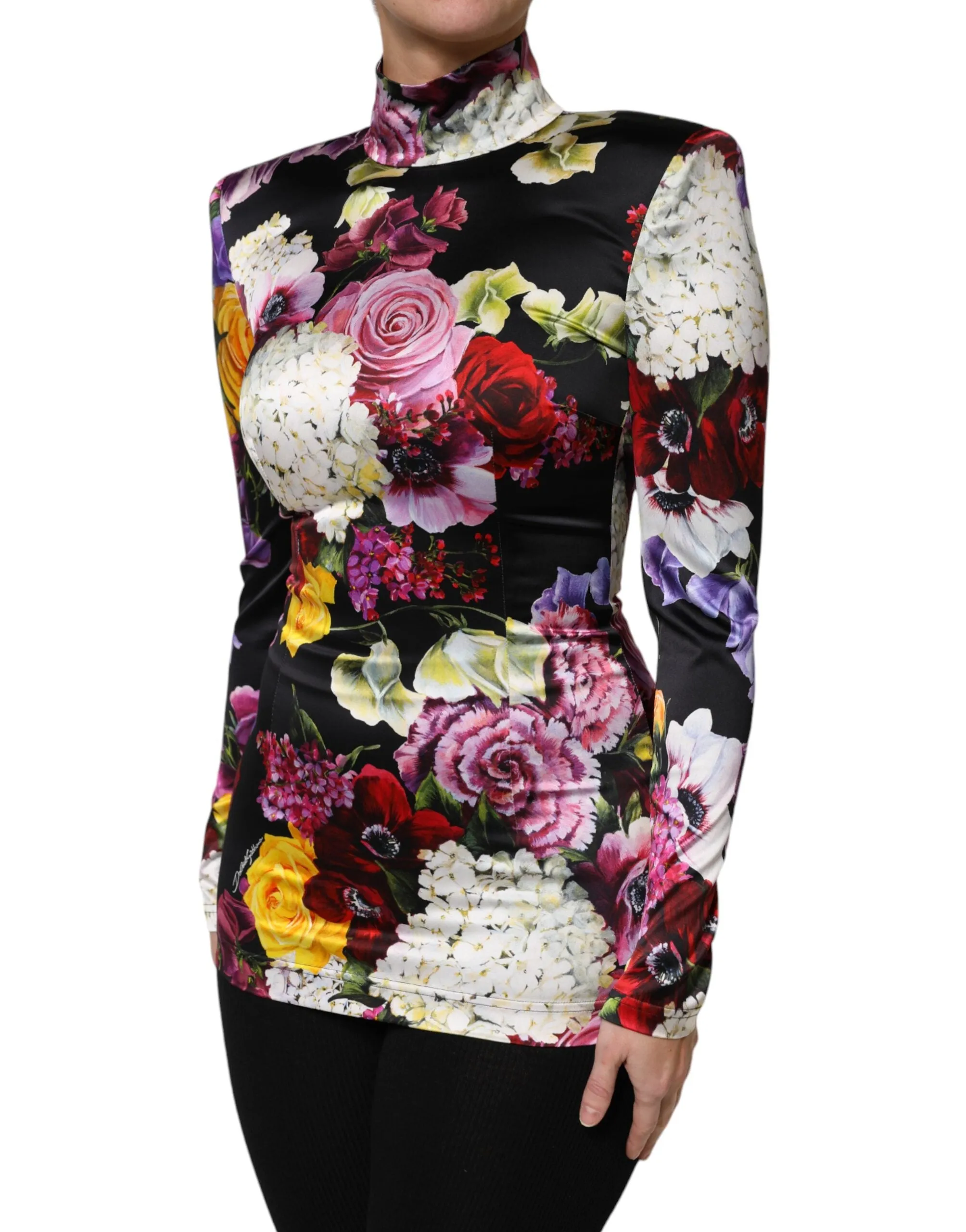 Multicolor Ortensies Long Sleeves Blouse Top sold by Lord & Taylor product image thumbnail 3