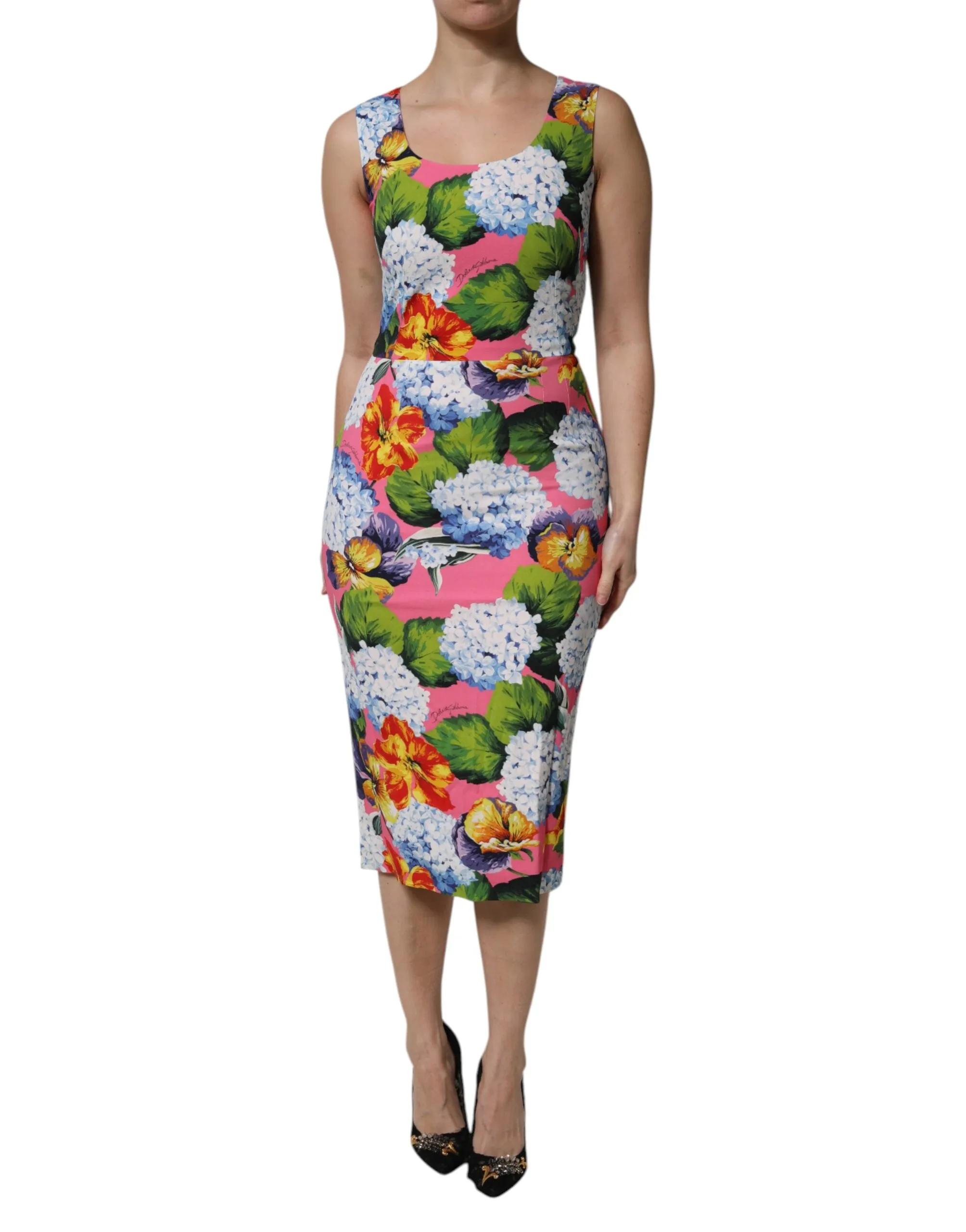 Multicolor Floral Sleeveless Sheath Dress sold by Lord & Taylor