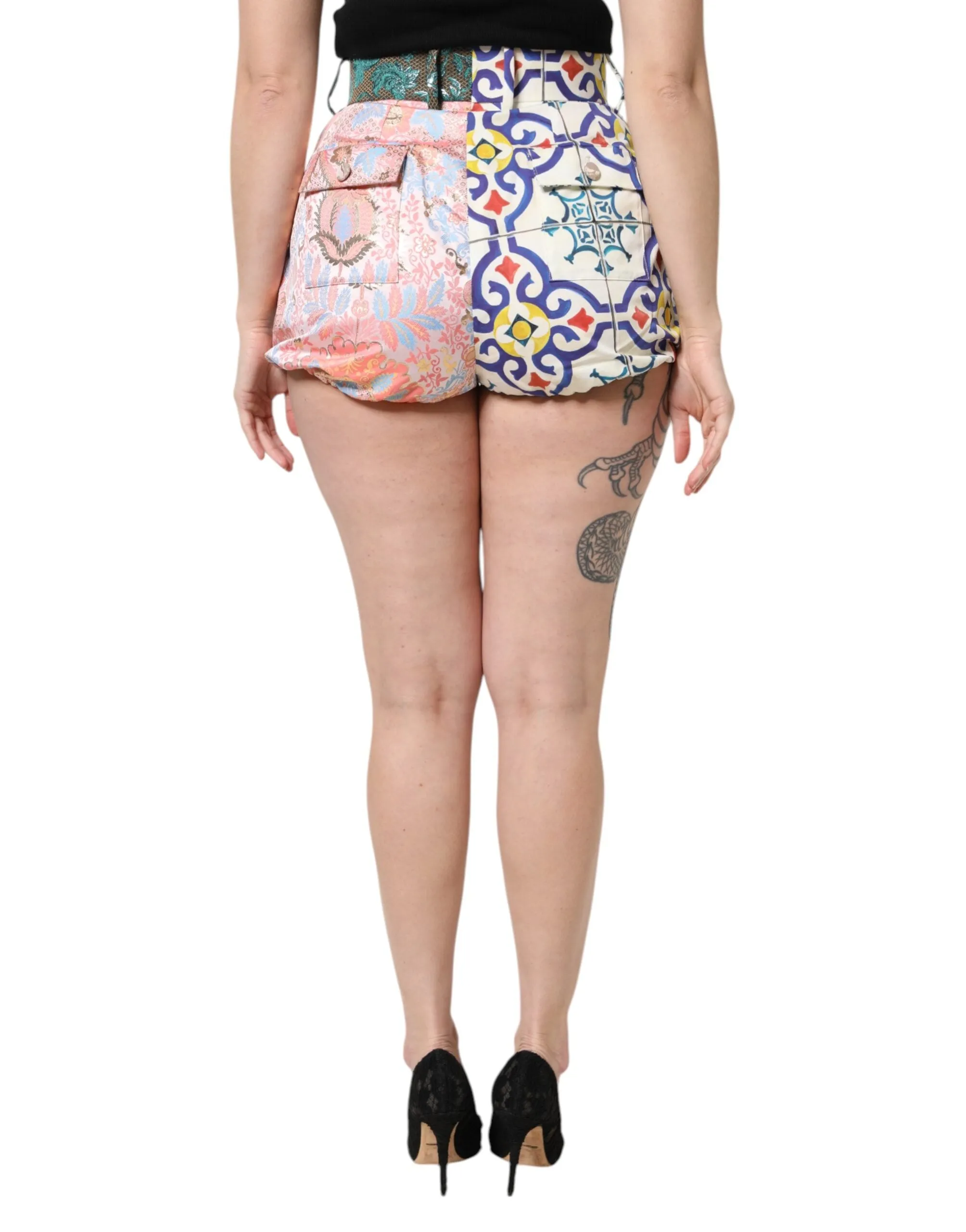 Multicolor High Waist Women Hot Pants Shorts sold by Lord & Taylor product image thumbnail 4