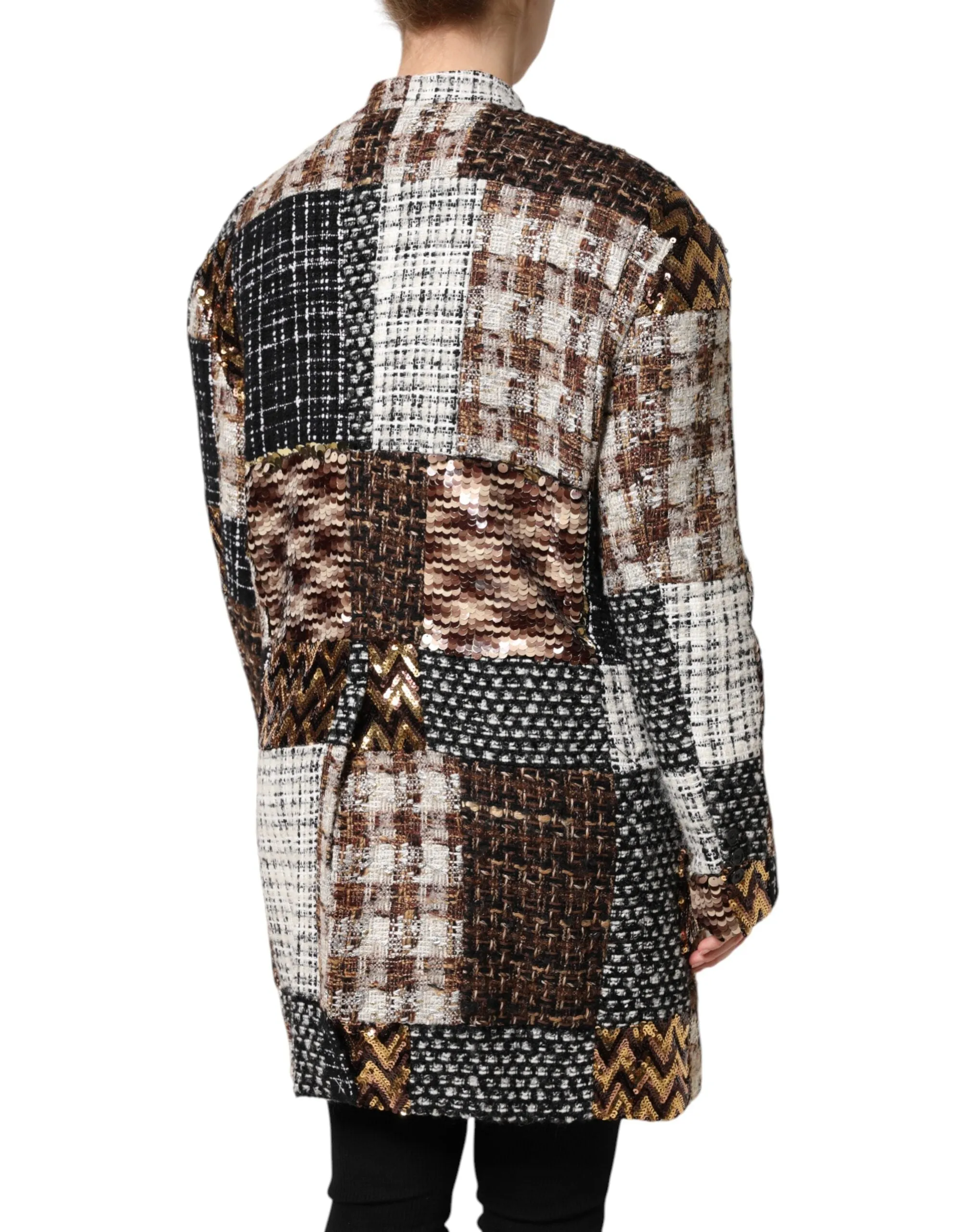 Multicolor Patchwork Button Down Jacket sold by Lord & Taylor product image thumbnail 5