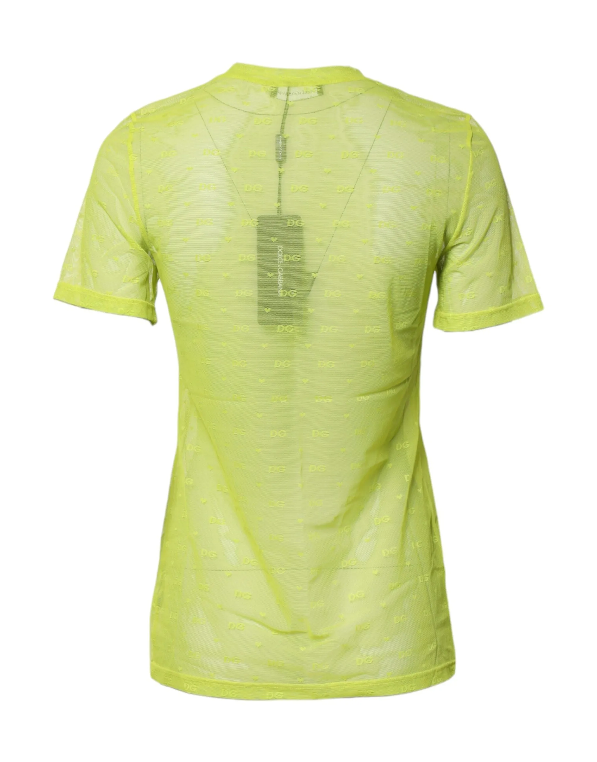 Green Nylon See Through Women Short Sleeves Top sold by Lord & Taylor product image thumbnail 4