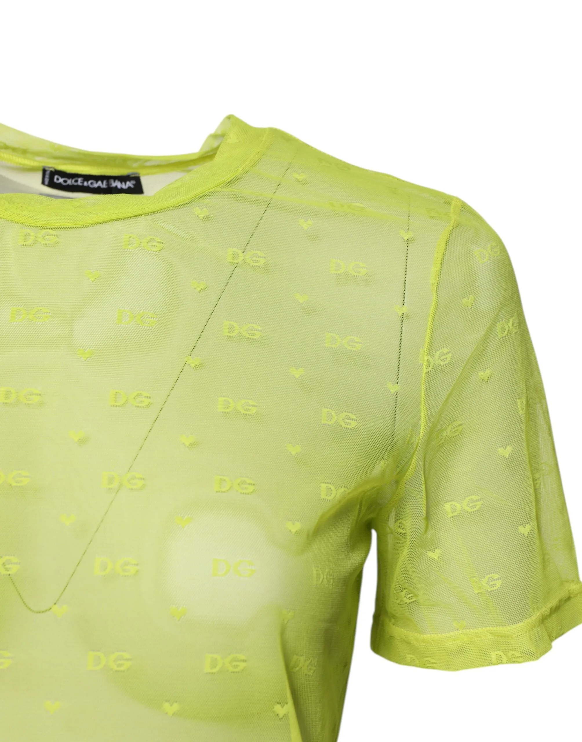 Green Nylon See Through Women Short Sleeves Top sold by Lord & Taylor product image thumbnail 3