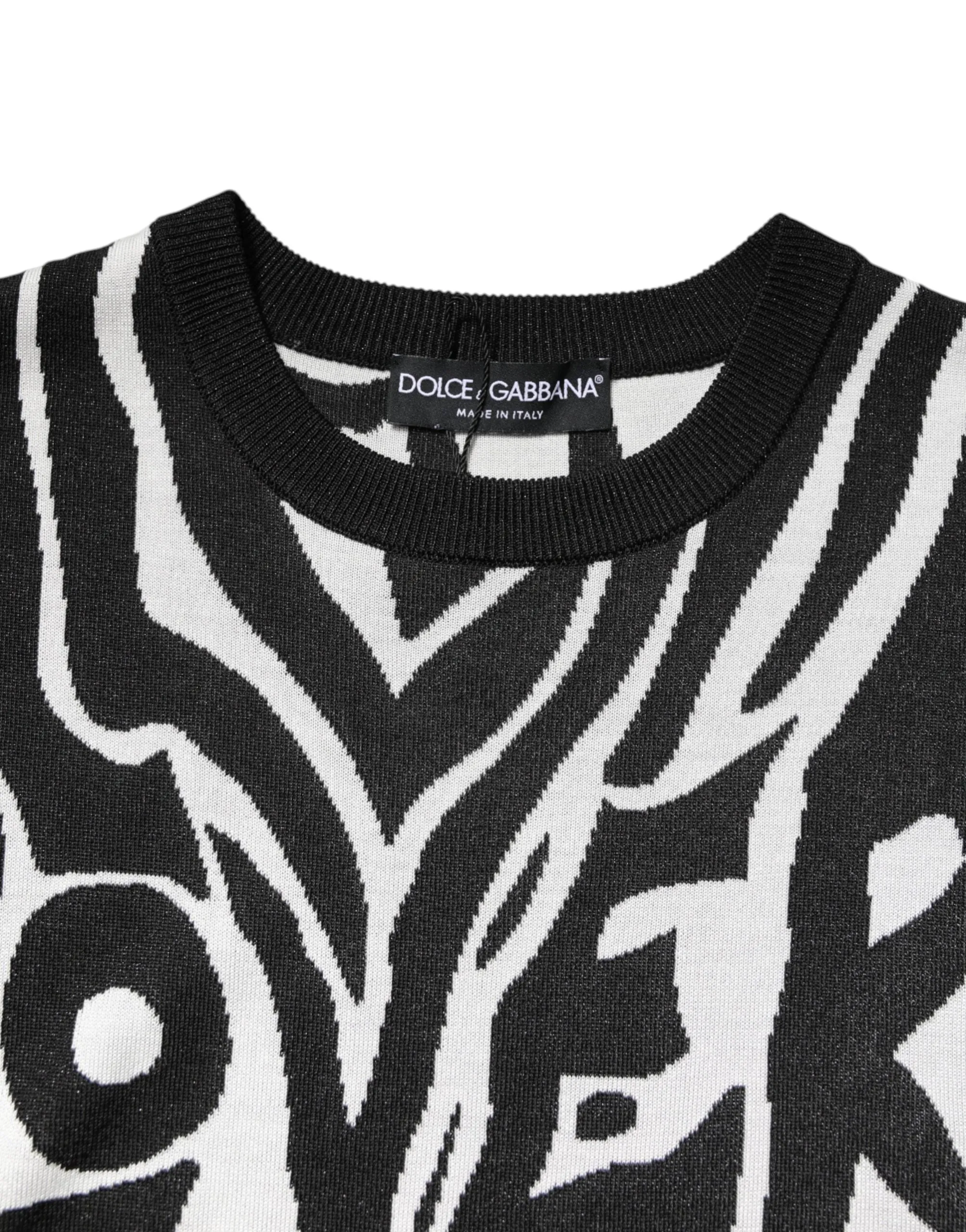 Black White Print Women Pullover Sweater sold by Lord & Taylor product image thumbnail 5