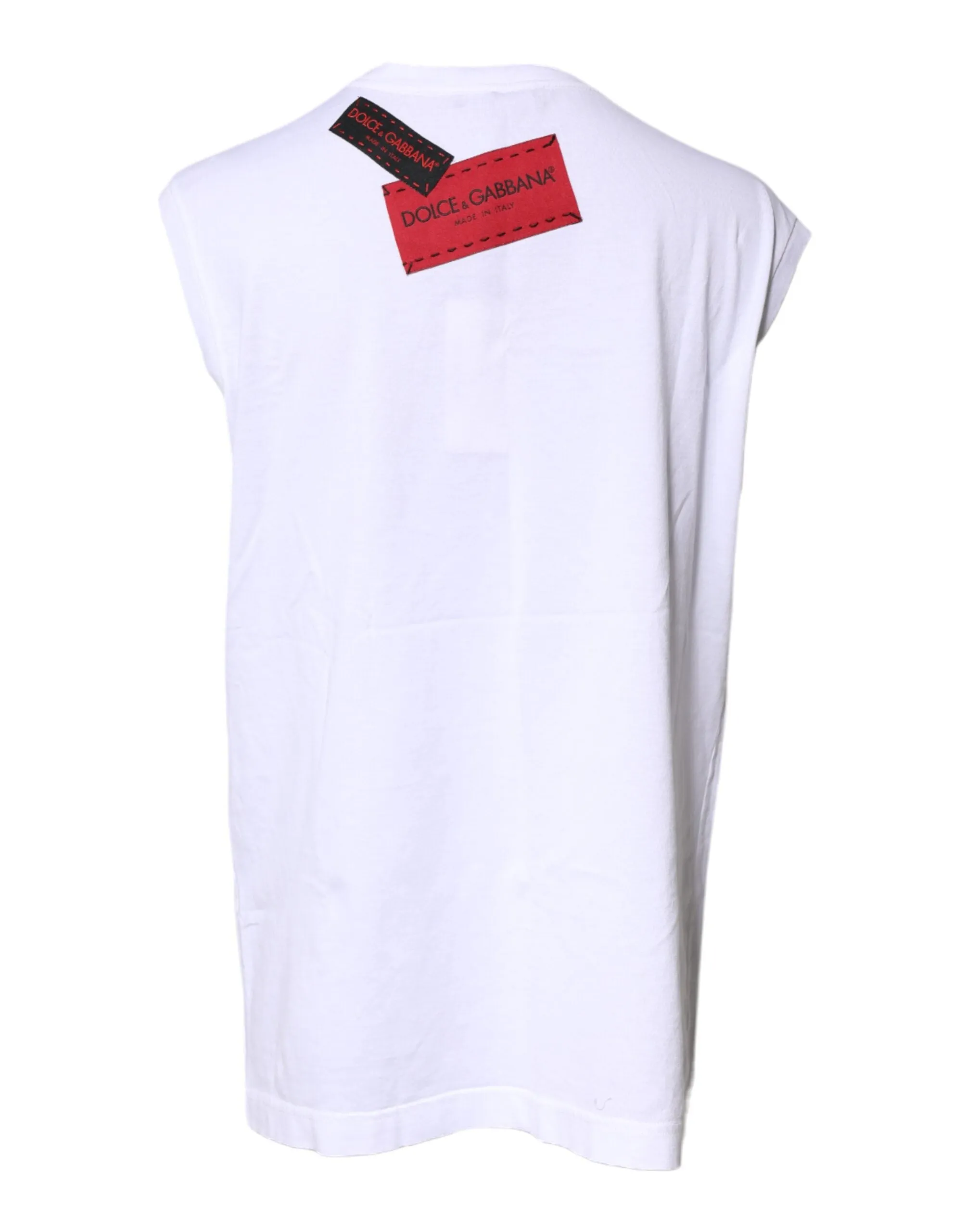 White Floral Graphic Print Sleeveless Tank Top sold by Lord & Taylor product image thumbnail 4