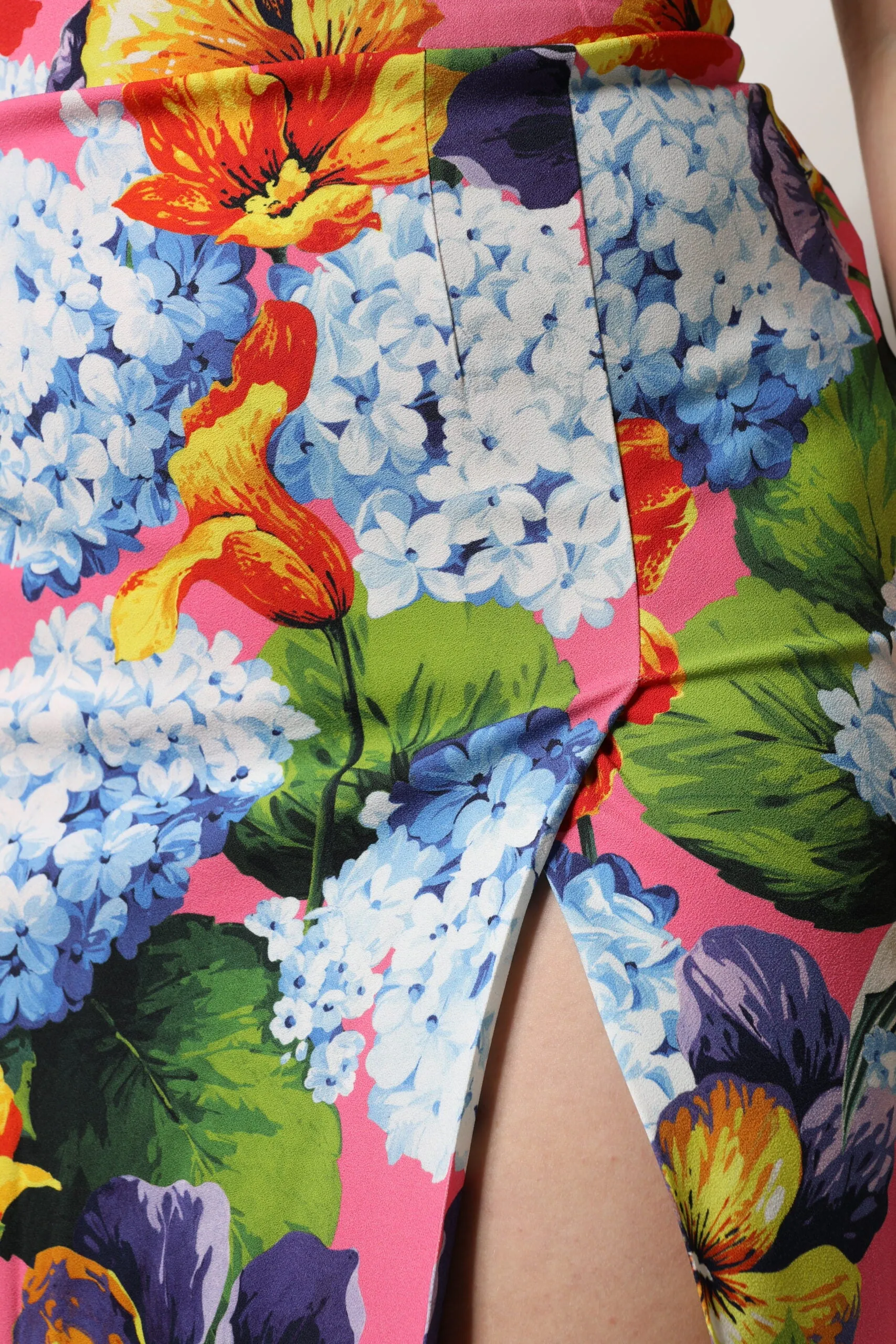 Multicolor Floral High Waist Midi Skirt sold by Lord & Taylor product image thumbnail 5