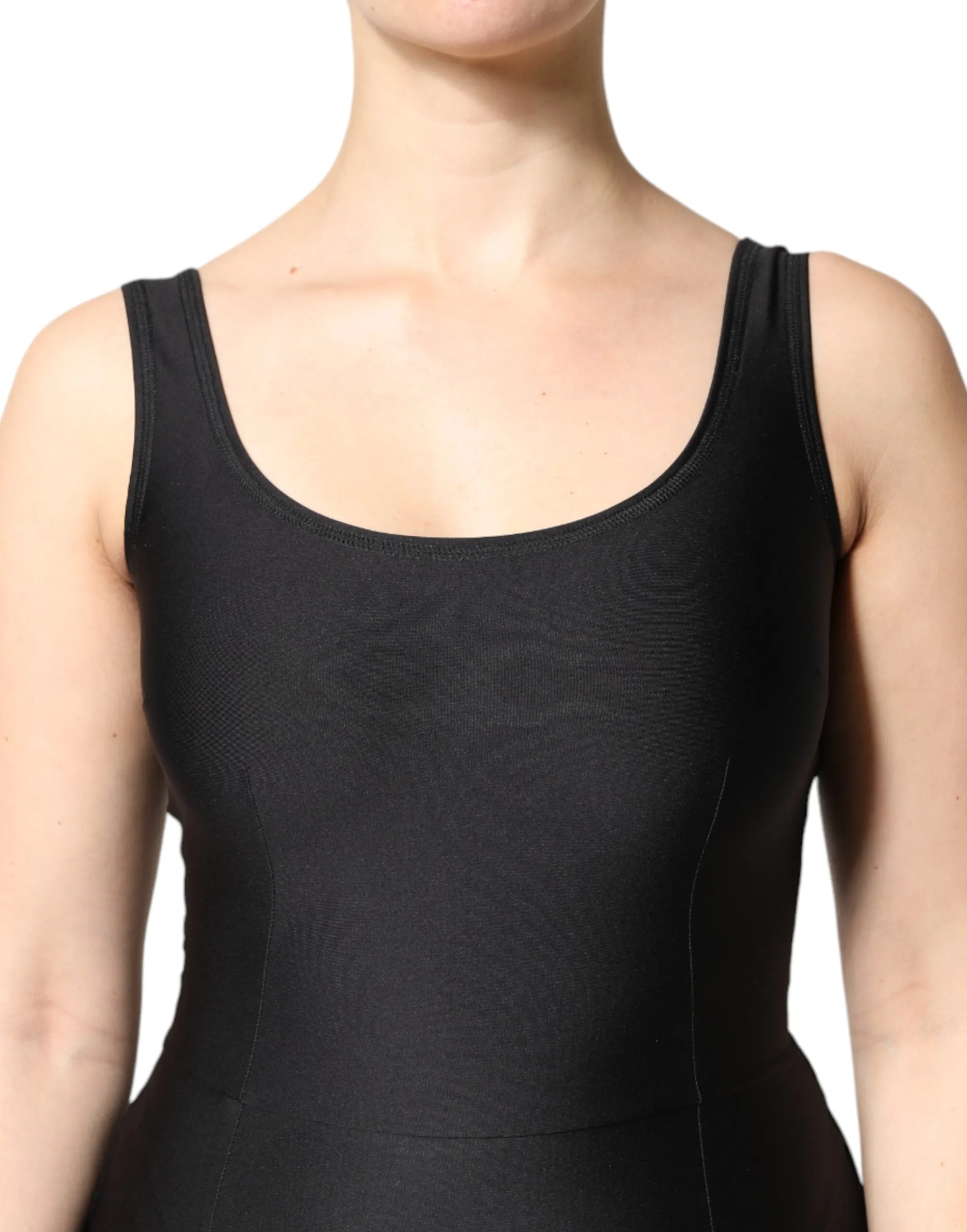 Black Sleeveless Bodycon Women Jumpsuit Dress sold by Lord & Taylor product image thumbnail 5