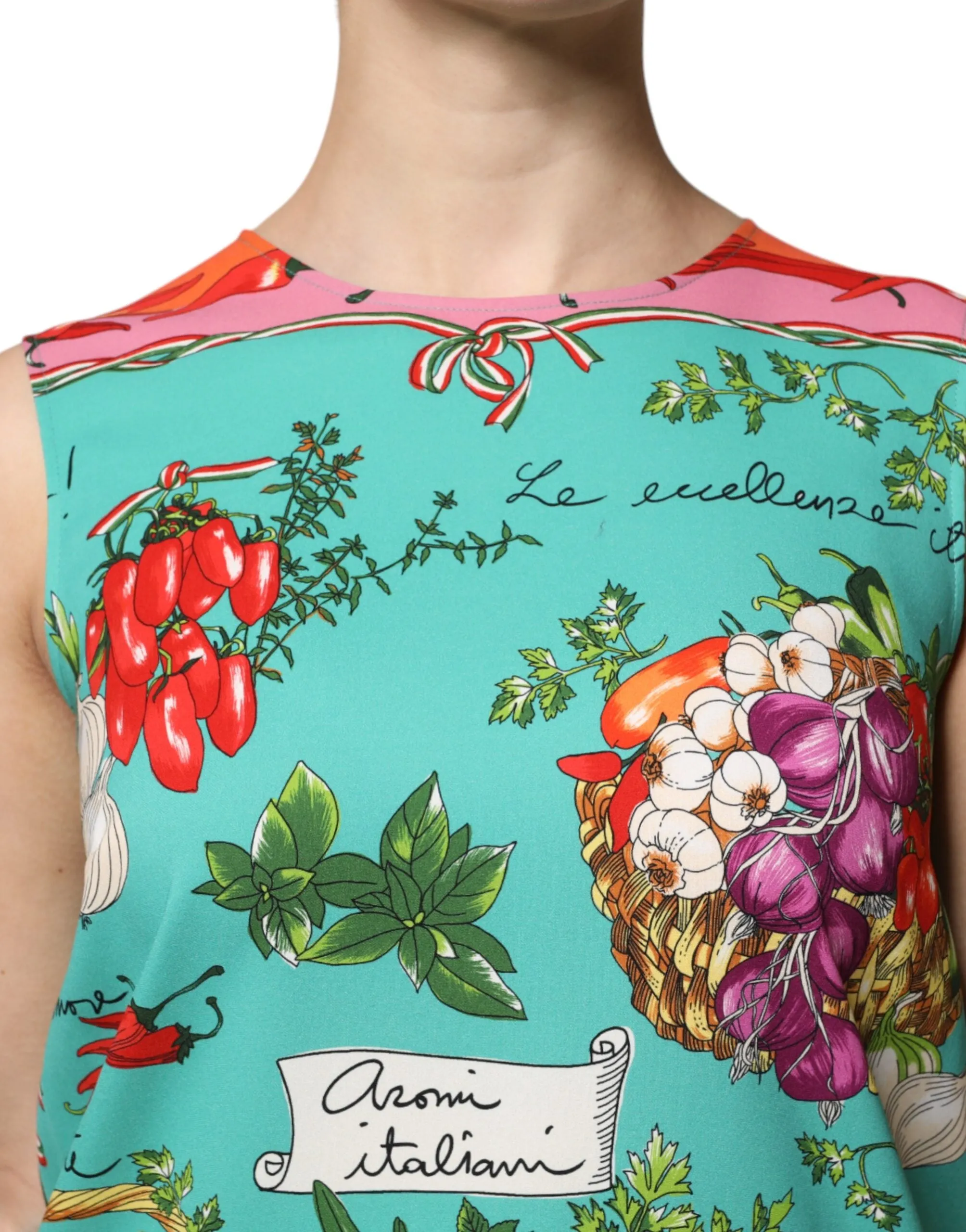 Multicolor Floral Silk Sleeveless Tank Top sold by Lord & Taylor product image thumbnail 5
