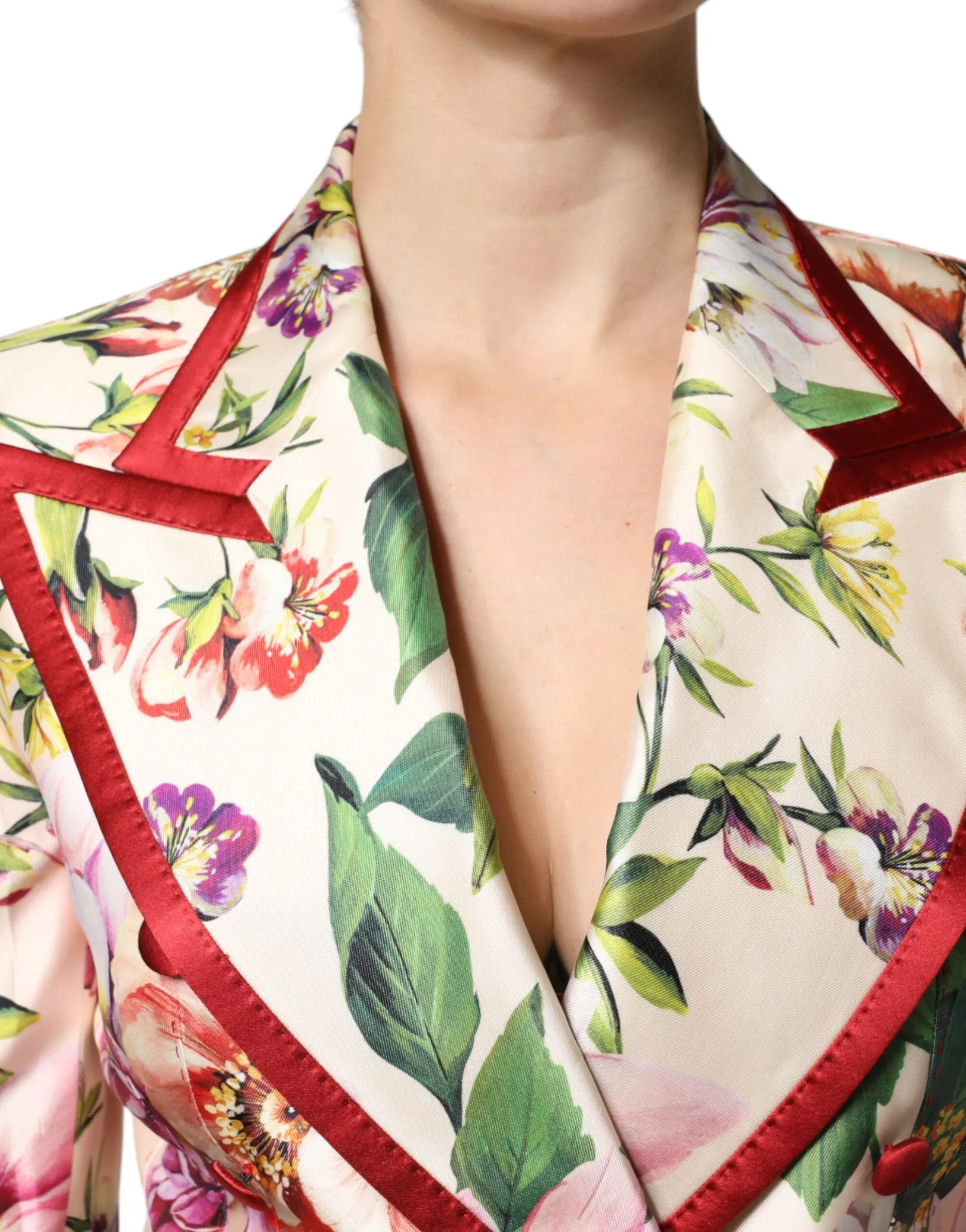 Multicolor Floral Double Breasted Jacket sold by Lord & Taylor product image thumbnail 5