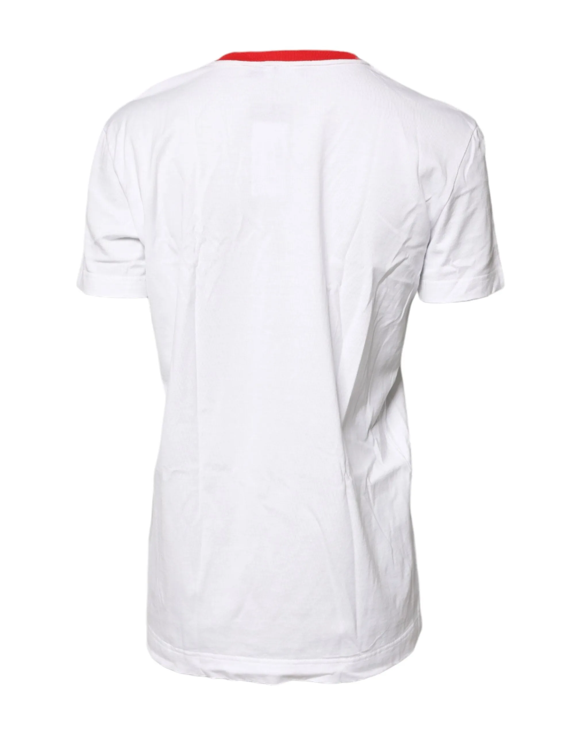 White Graphic Print Cotton Crew Neck T-shirt sold by Lord & Taylor product image thumbnail 4