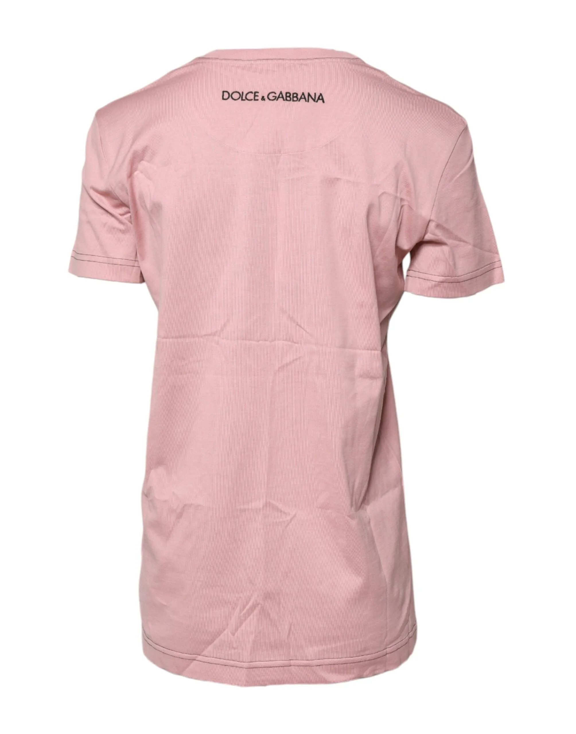 Pink Logo Print Cotton Crew Neck T-shirt sold by Lord & Taylor product image thumbnail 4
