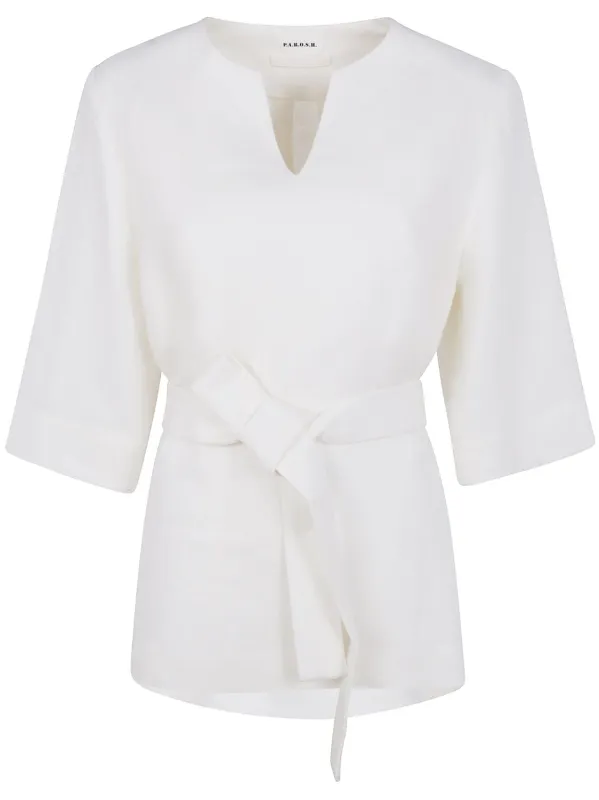 BELTED BLOUSE sold by Lord & Taylor