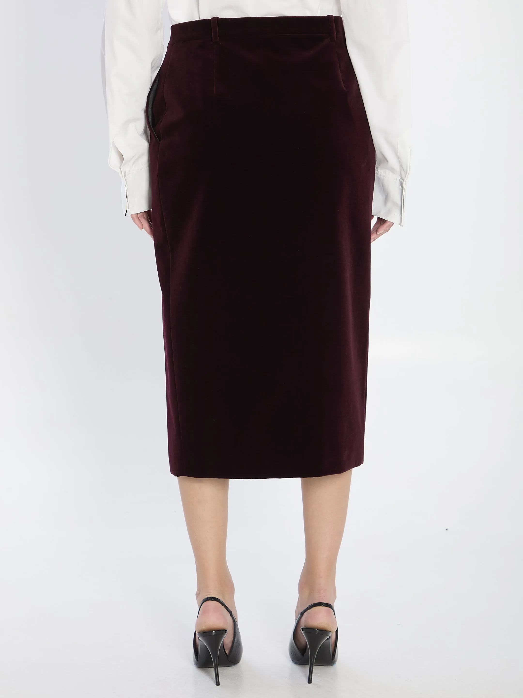VELVET SKIRT sold by Lord & Taylor product image thumbnail 4