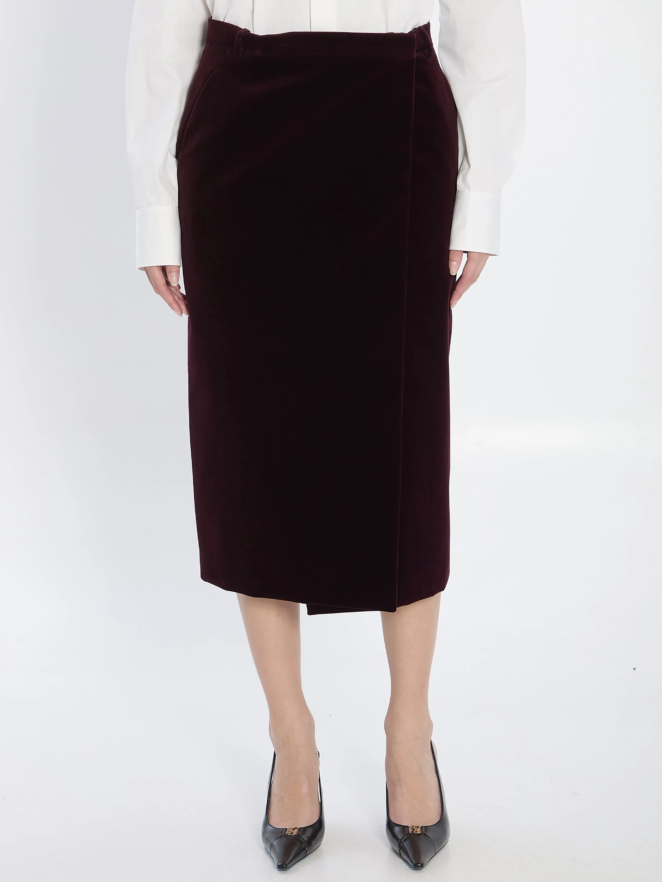 VELVET SKIRT sold by Lord & Taylor