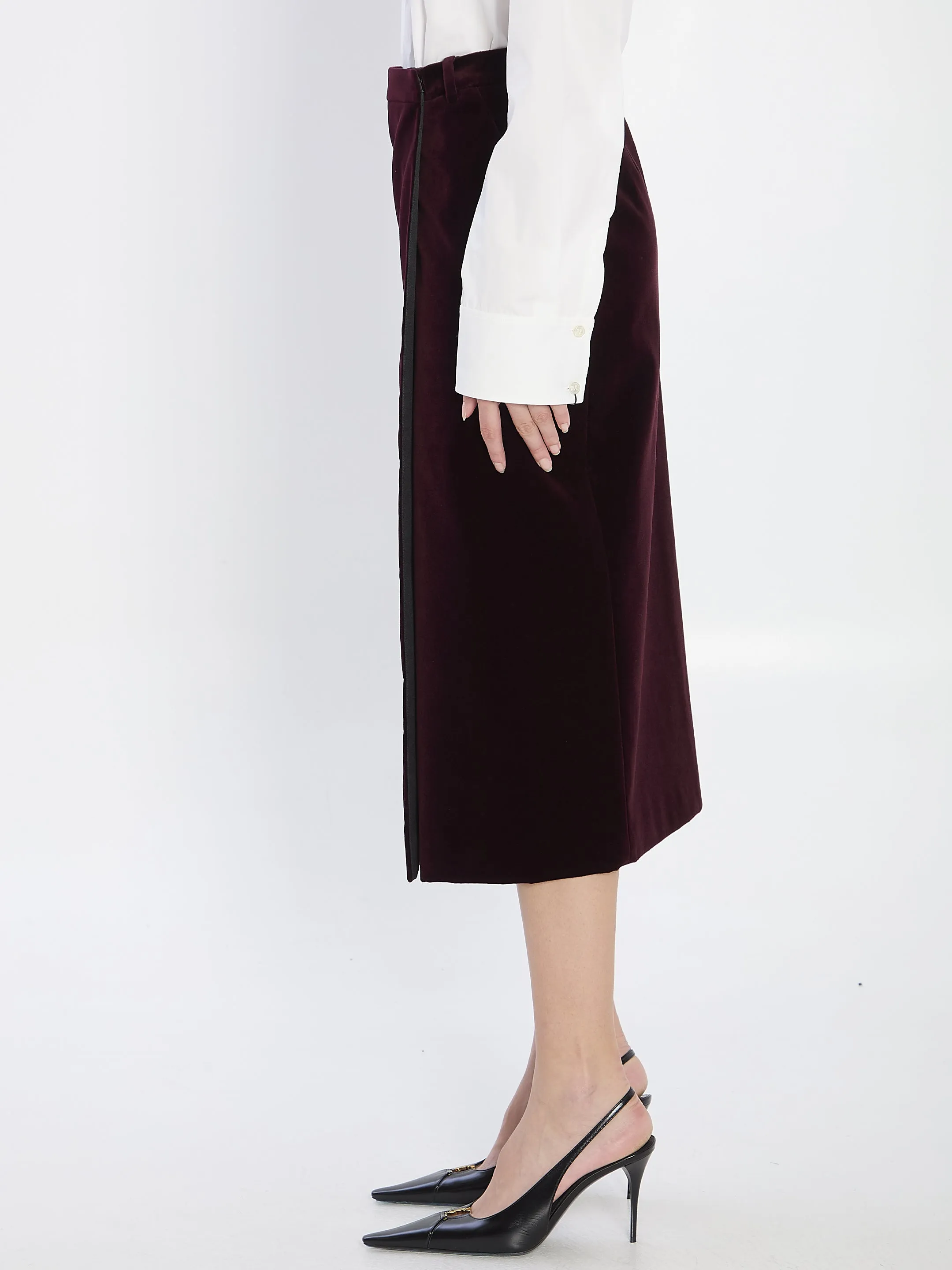 VELVET SKIRT sold by Lord & Taylor product image thumbnail 3