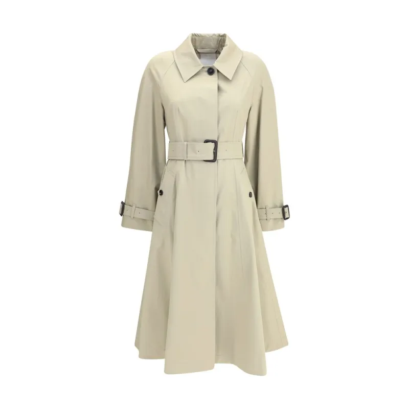 Ellingham fit-and-flare long gabardine Trench Coat sold by Lord & Taylor