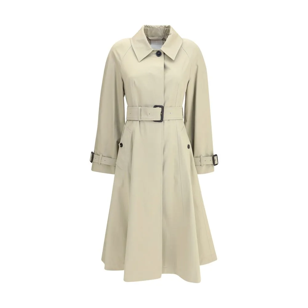 Ellingham fit-and-flare long gabardine Trench Coat sold by Lord & Taylor