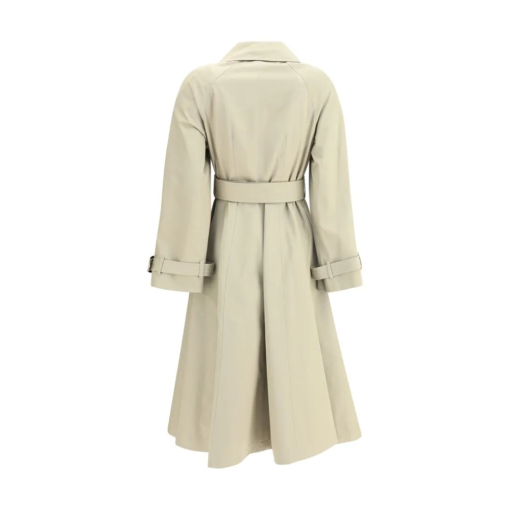 Ellingham fit-and-flare long gabardine Trench Coat sold by Lord & Taylor product image thumbnail 2