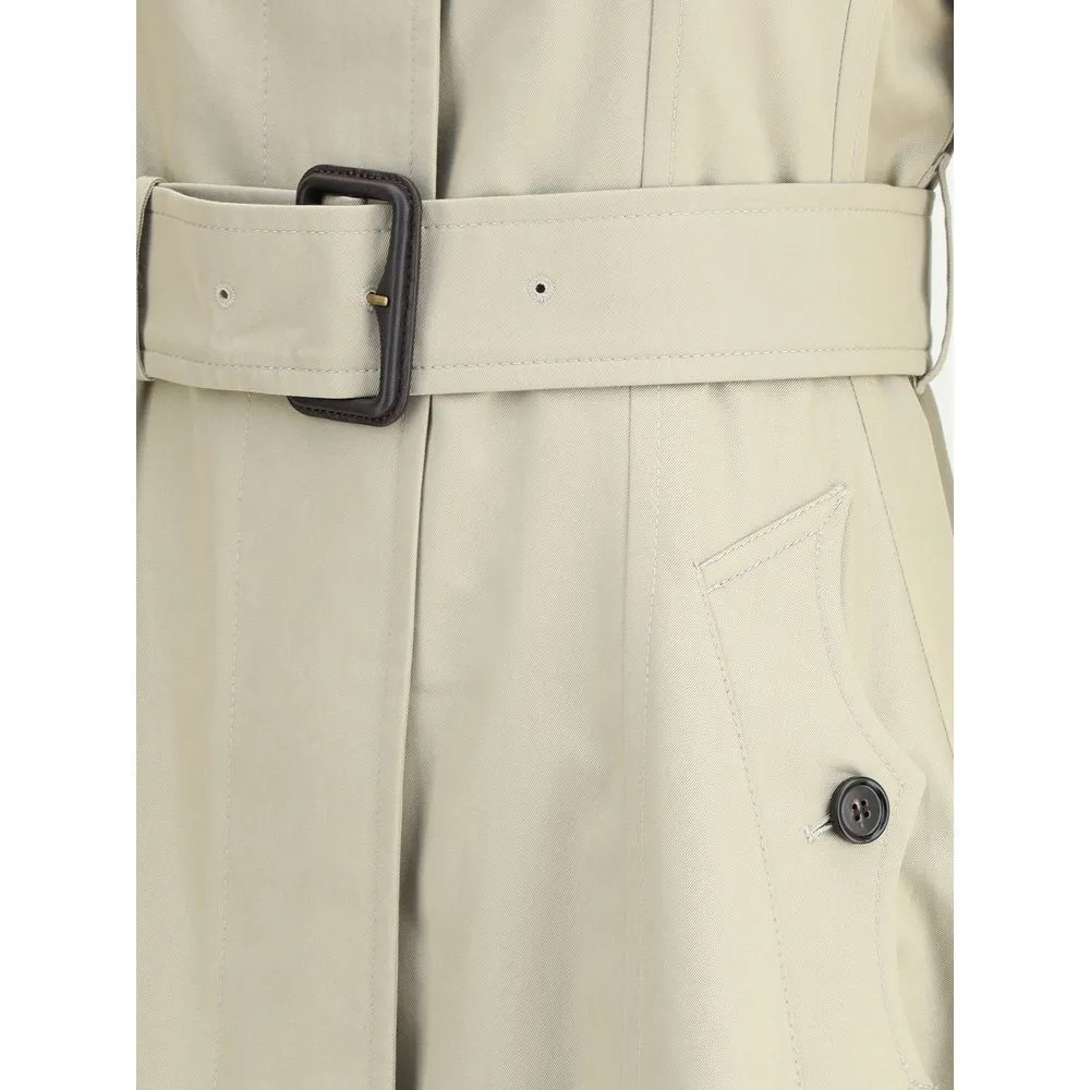 Ellingham fit-and-flare long gabardine Trench Coat sold by Lord & Taylor product image thumbnail 3