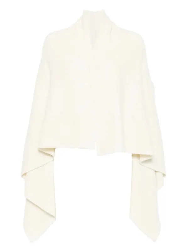 KNIT HOODED MEDIUM WRAP CARDIGAN sold by Lord & Taylor