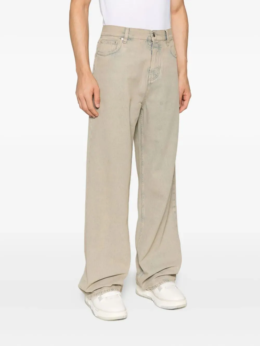 "WASHED BAGGY" JEANS sold by Lord & Taylor product image thumbnail 3