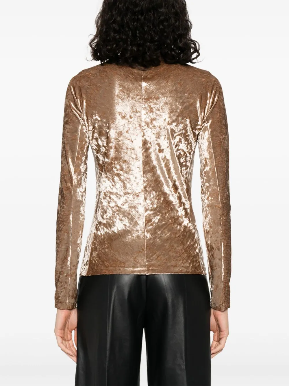 VELVET TURTLE-NECK SWEATER sold by Lord & Taylor product image thumbnail 3