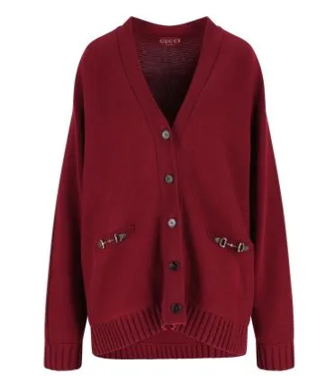 WOOL AND CASHMERE V-NECKED CARDIGAN sold by Lord & Taylor