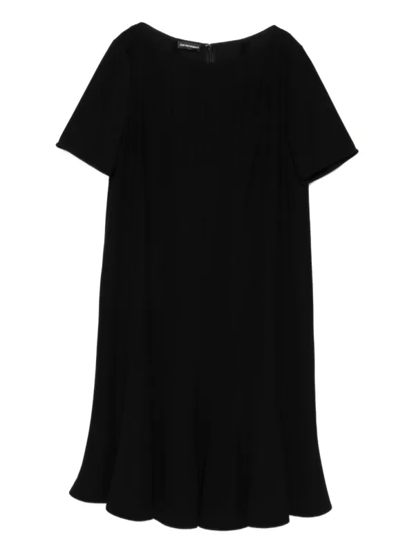 BLACK FLARED HEM DRESS sold by Lord & Taylor