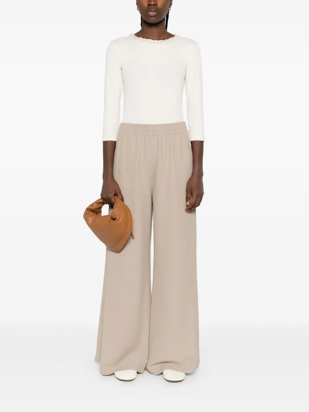 WIDE-LEG TROUSERS sold by Lord & Taylor product image thumbnail 3