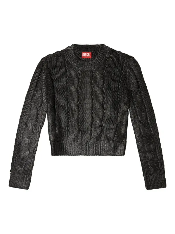 "MICCHA" ROUND NECK SWEATER made by Diesel