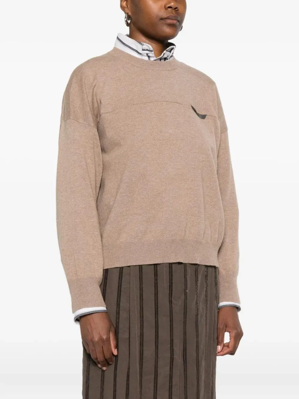 CASHMERE ROUND NECK SWEATER sold by Lord & Taylor product image thumbnail 3