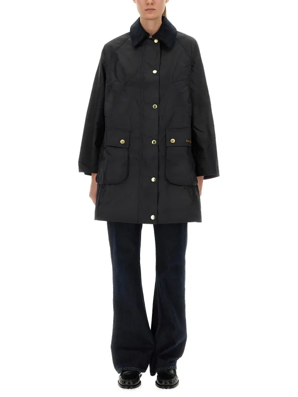 BLUE WAXED COTTON JACKET sold by Lord & Taylor