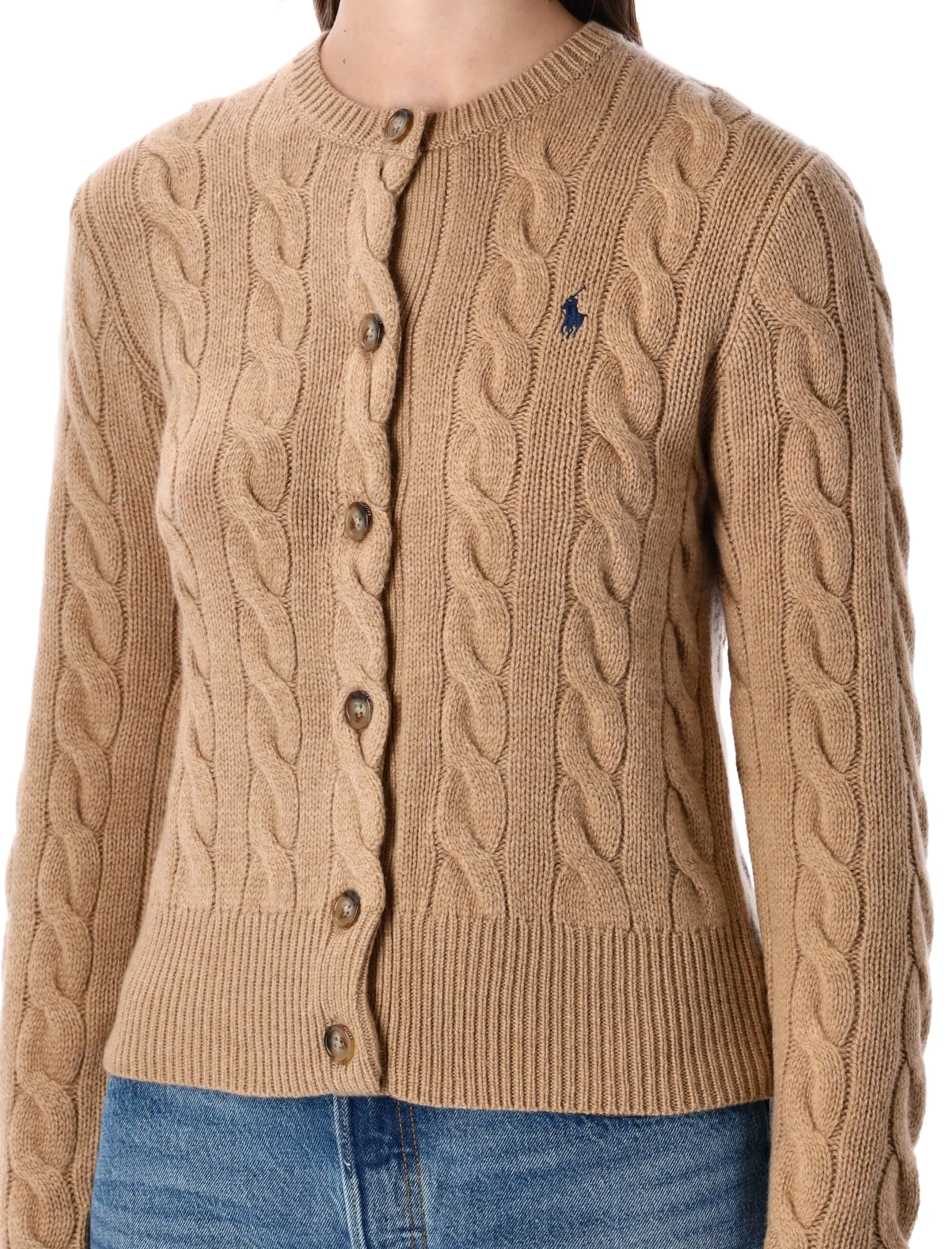 "SWEATER CARDIGAN" ROUND NECK CARDIGAN sold by Lord & Taylor product image thumbnail 3