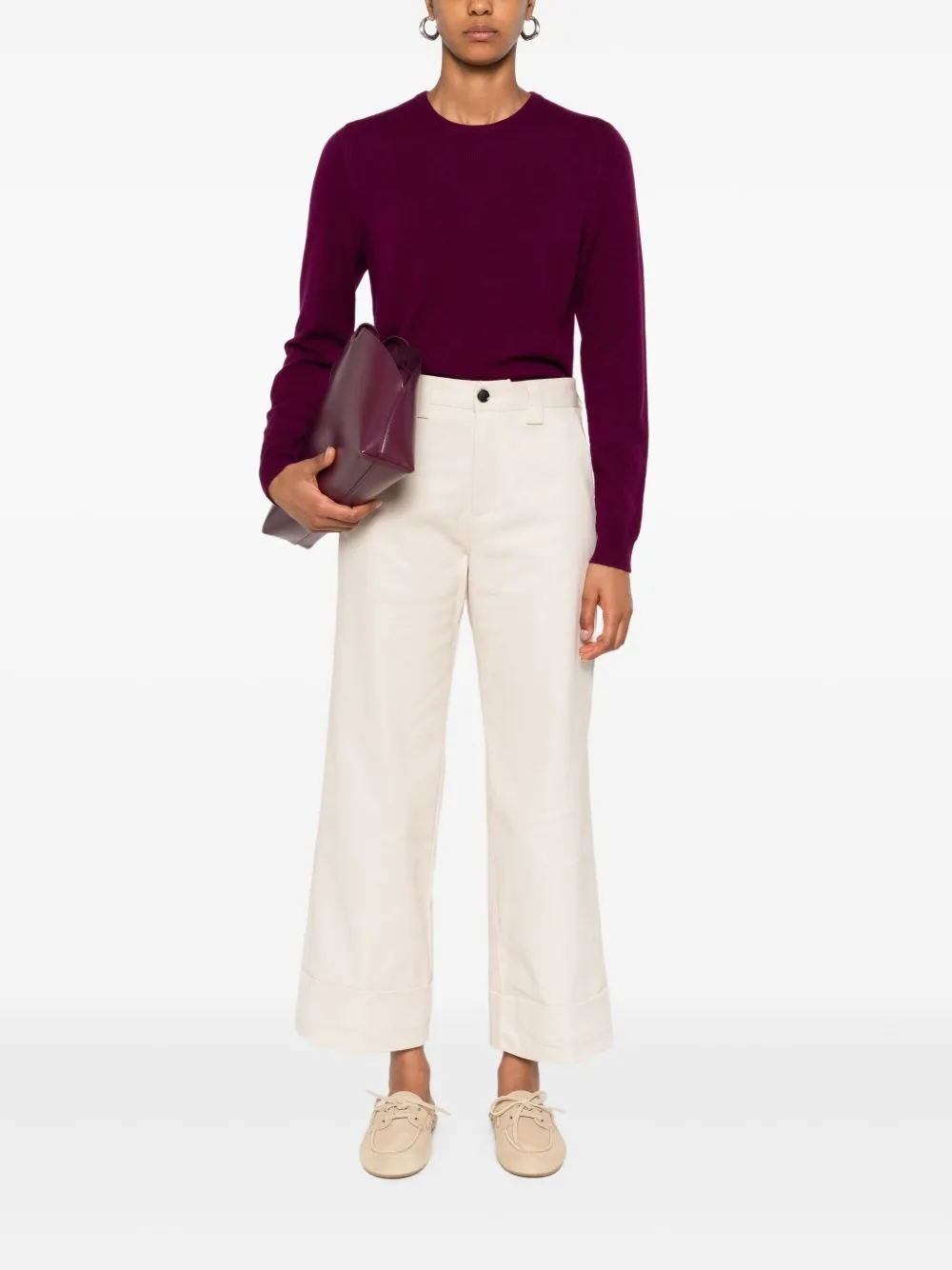 WHITE SAND Trousers Beige sold by Lord & Taylor product image thumbnail 5