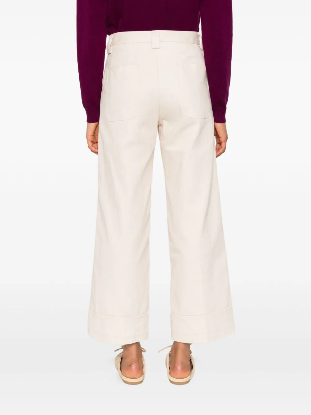 WHITE SAND Trousers Beige sold by Lord & Taylor product image thumbnail 3