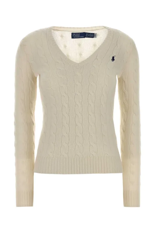 IVORY WOOL BLEND SWEATER sold by Lord & Taylor