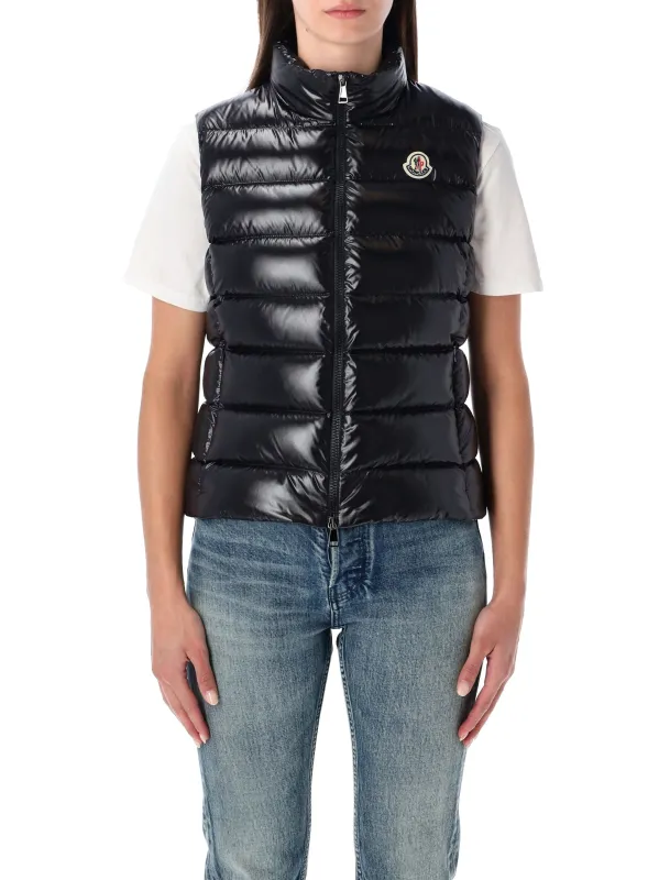 MONCLER GHANY NYLON LAQUÉ DOWN GILET sold by Lord & Taylor