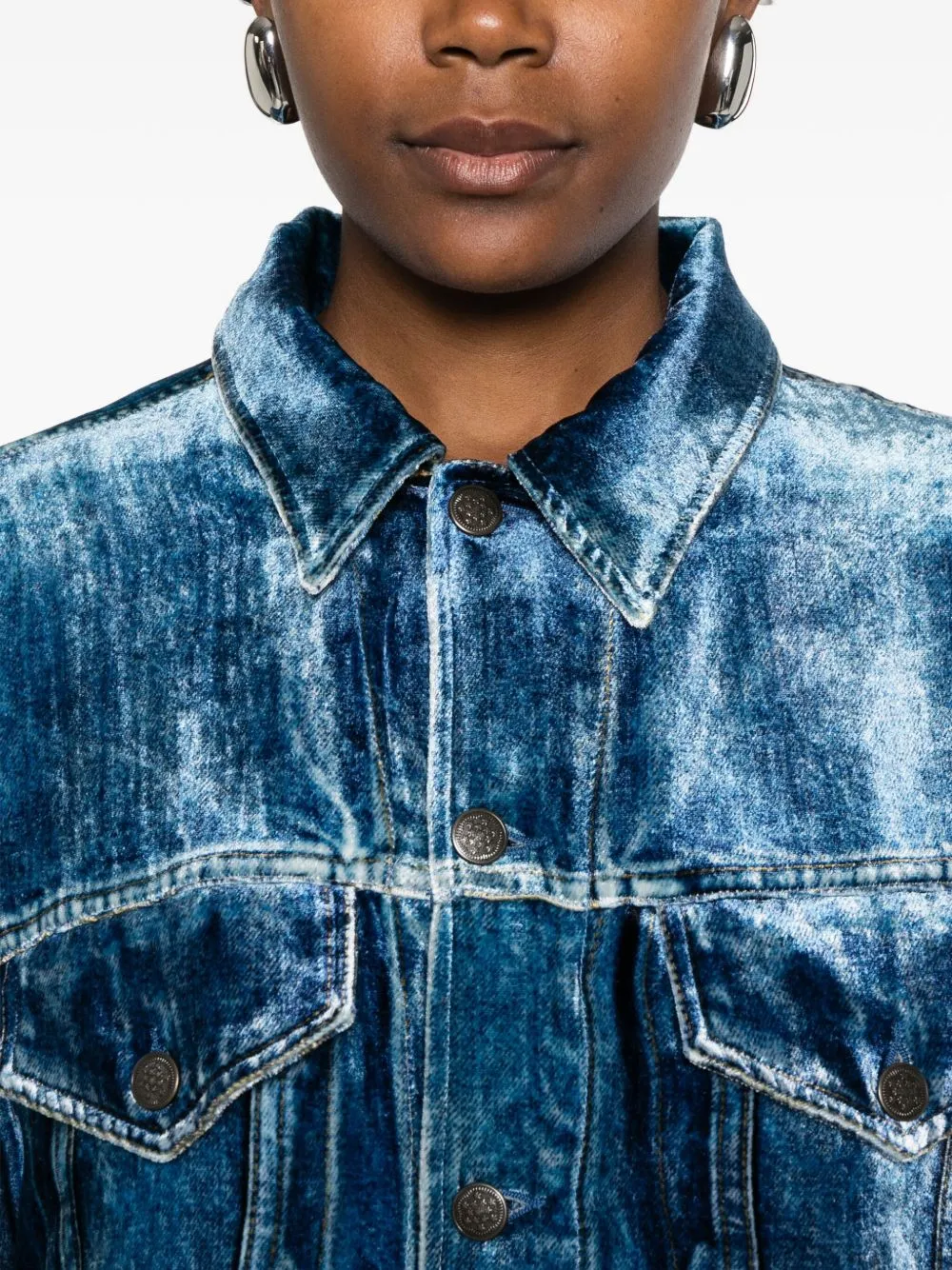 Pierre Louis Mascia Coats Blue sold by Lord & Taylor product image thumbnail 3