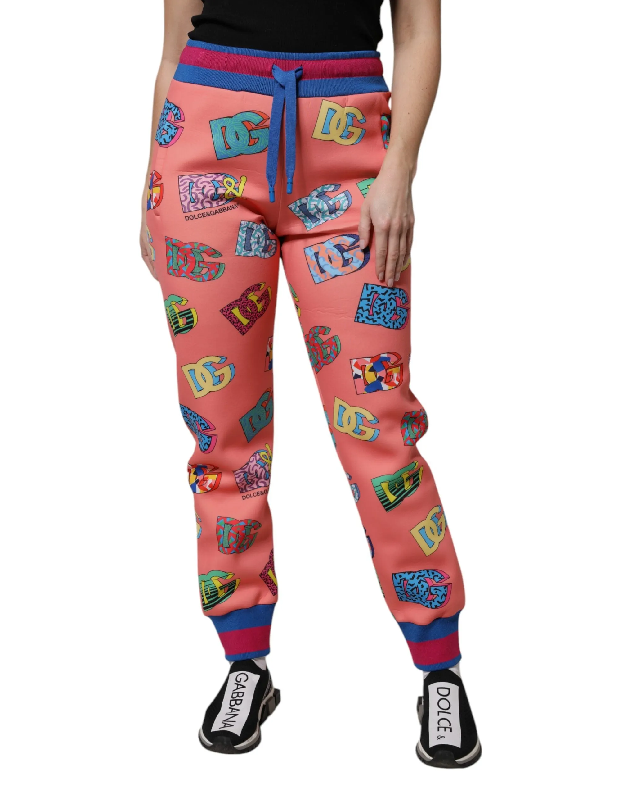 Pink Logo Monogram Jogger Sweatpants Pants sold by Lord & Taylor product image thumbnail 2
