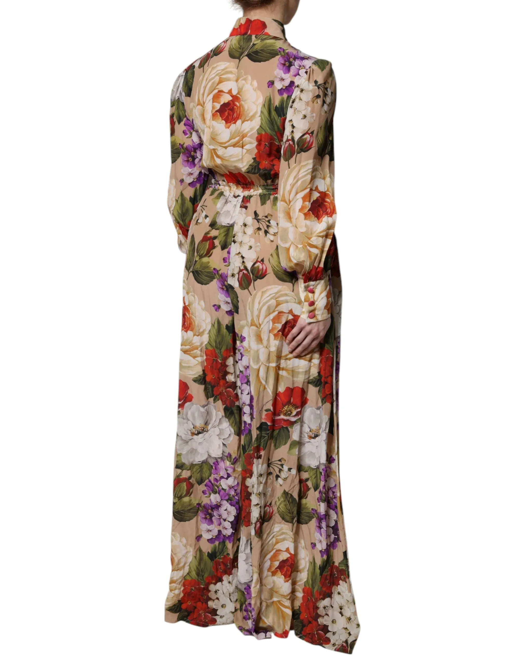 Multicolor Floral Wide Leg Jumpsuit Dress sold by Lord & Taylor product image thumbnail 5