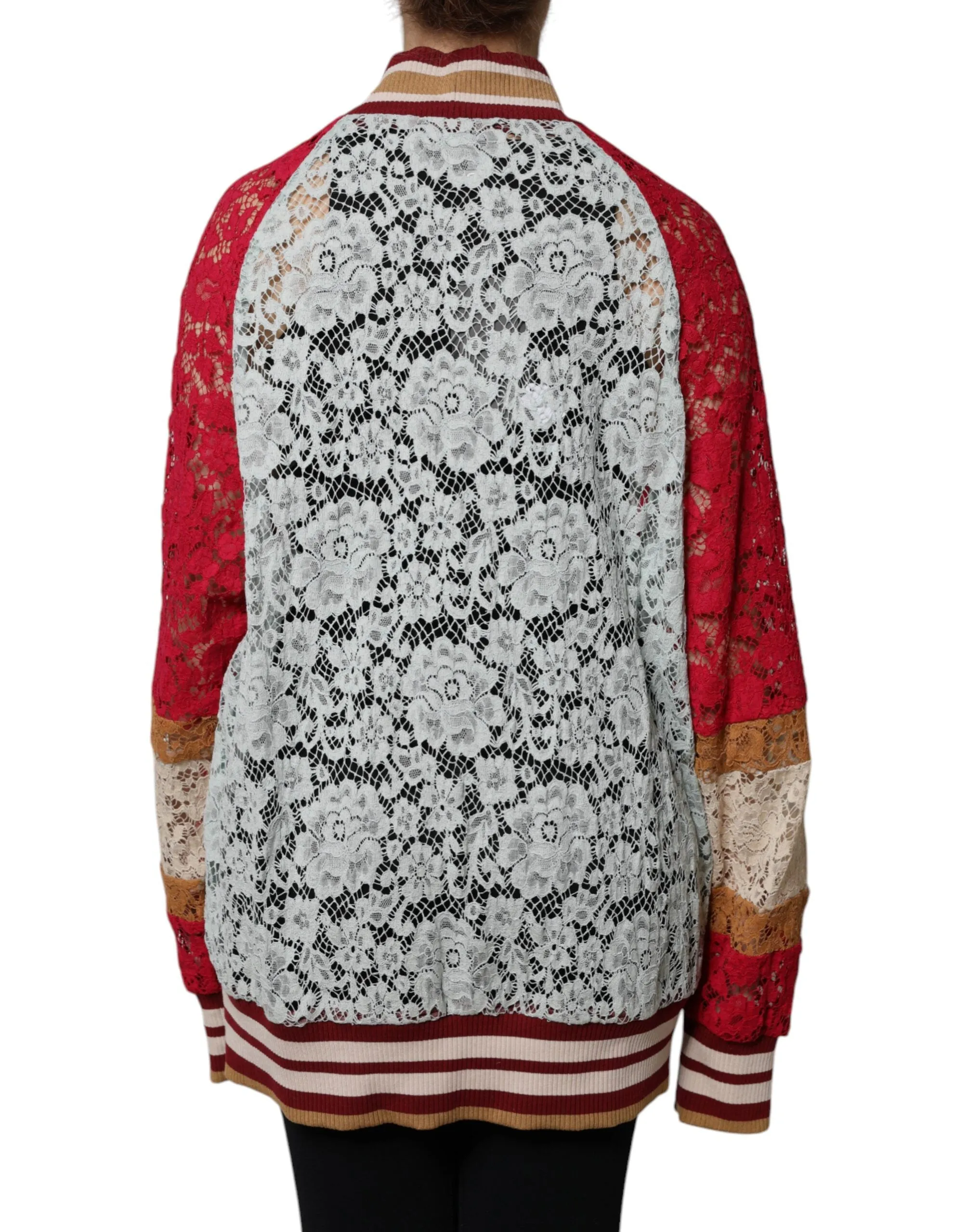 Multicolor Floral Lace Cardigan Sweater sold by Lord & Taylor product image thumbnail 3