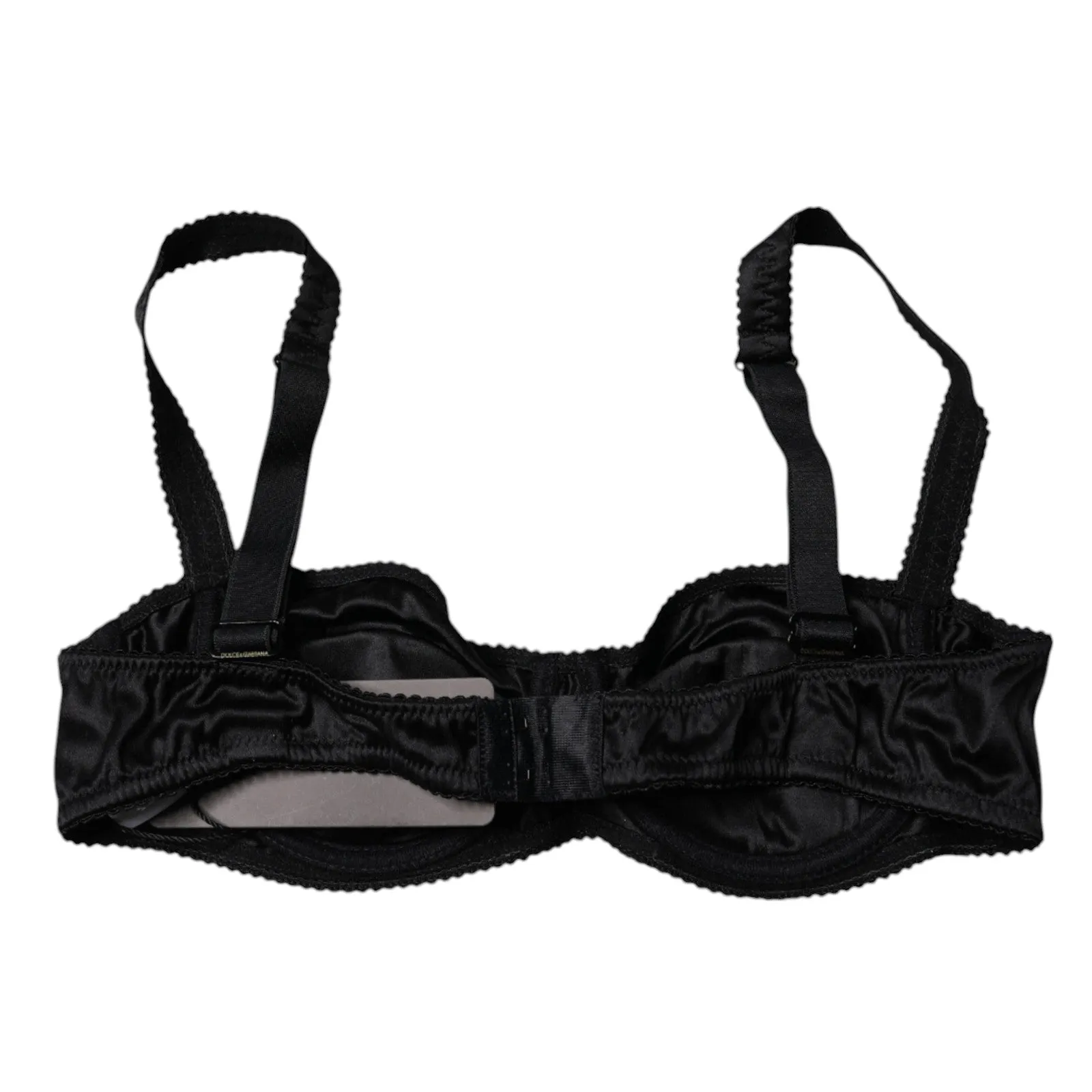 Black Silk Stretch Balconette Brassiere Underwear sold by Lord & Taylor product image thumbnail 5
